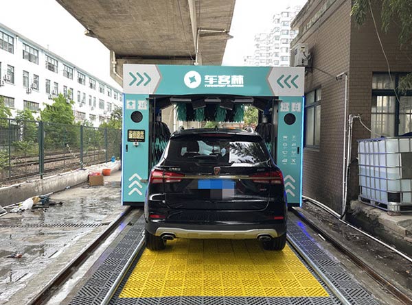 江蘇連云港“順誠加油站”洗車機